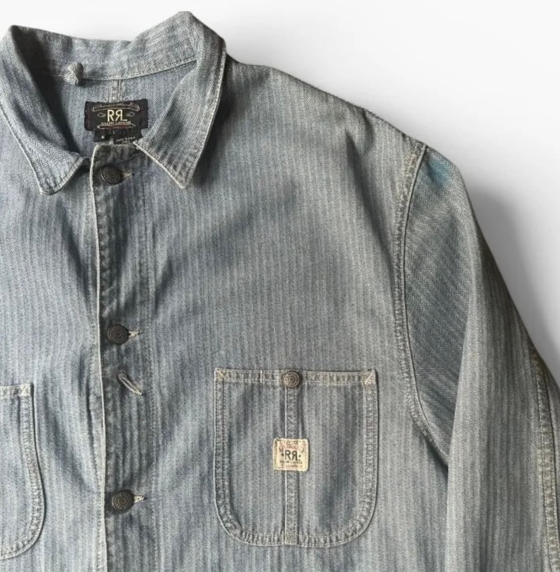 90s RRL 헤링본 트윌 초어자켓 상품이미지3