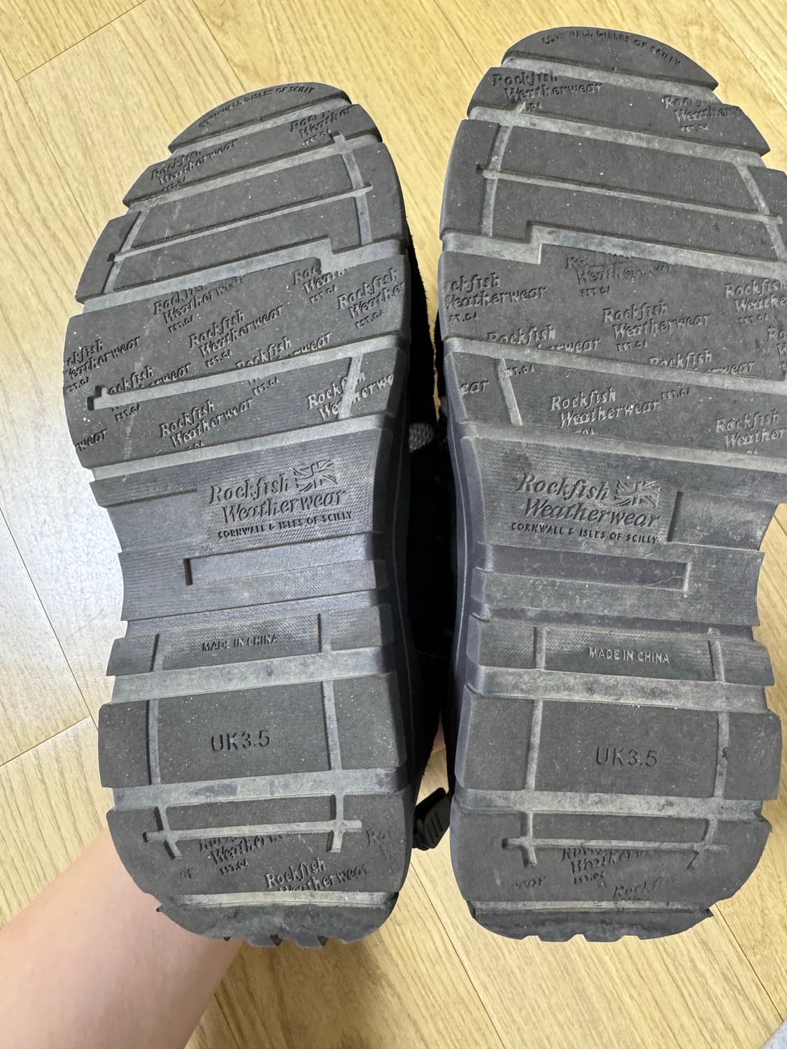 락피쉬웨더웨어 글로니 브린 벨크로 스니커즈 블랙 W230 상품이미지4