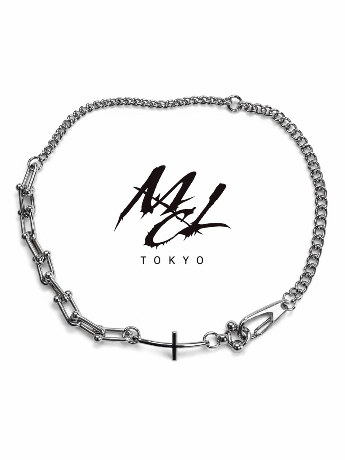 cross clip choker 상품이미지1