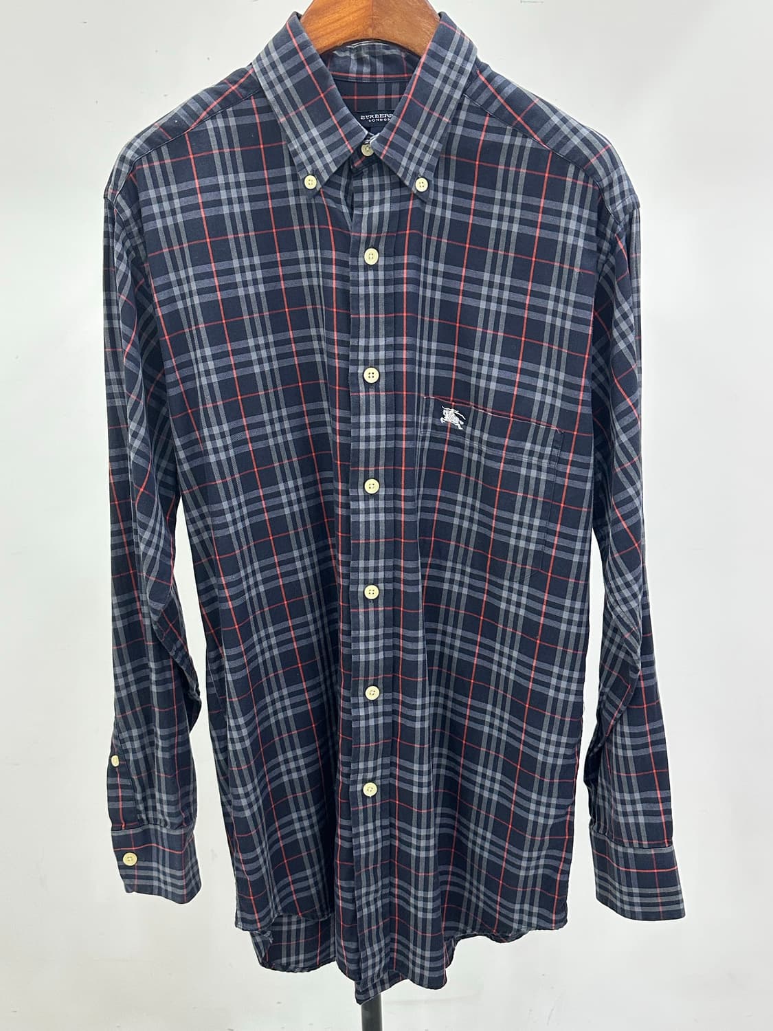 버버리 남성 체크 남방 상품이미지2