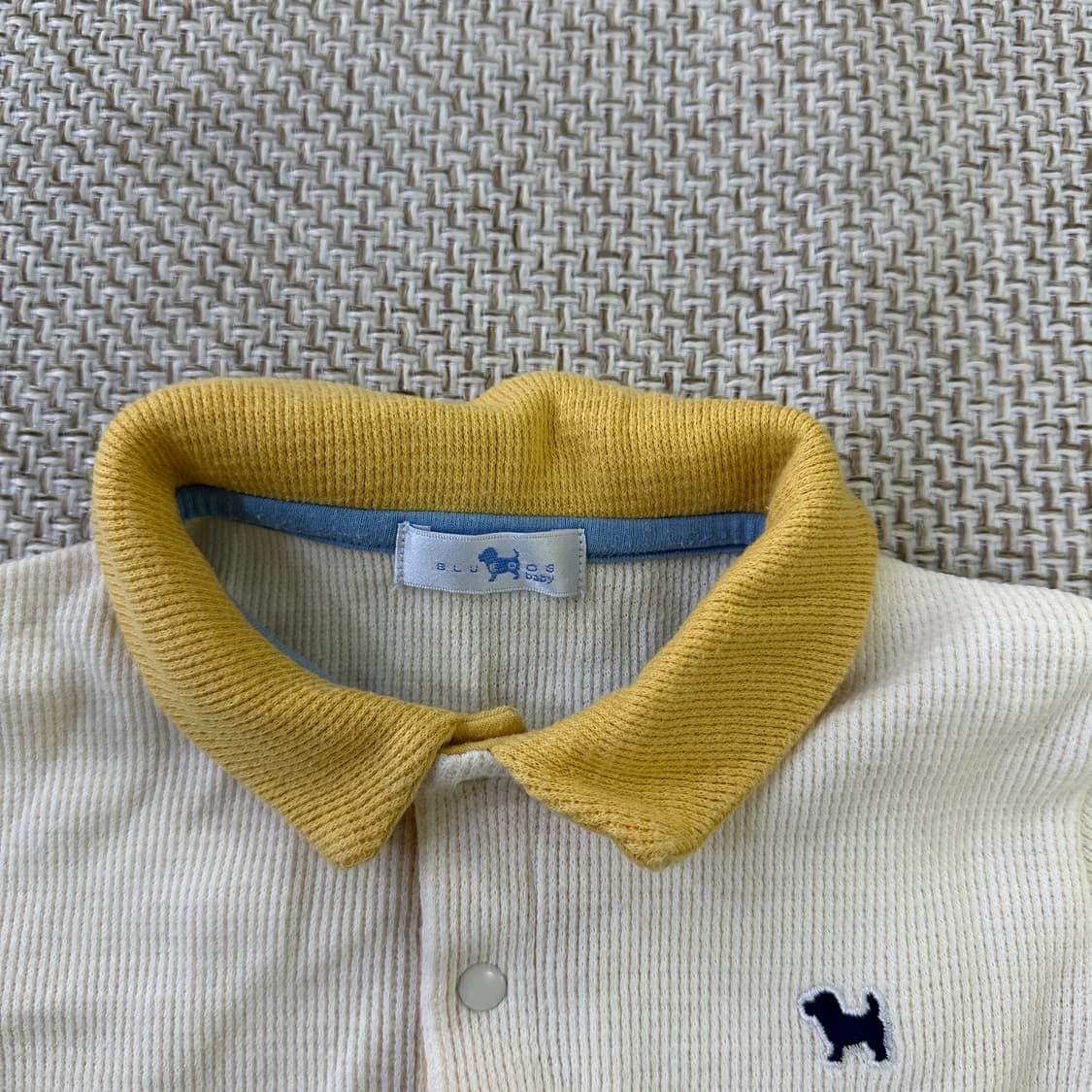 90-95 블루독베이비 와플 카라 티셔츠 0331D 상품이미지2