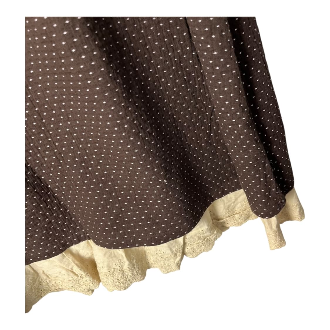 [JPN] 빈티지 모리걸 크로쉐 도트 원피스 상품이미지4