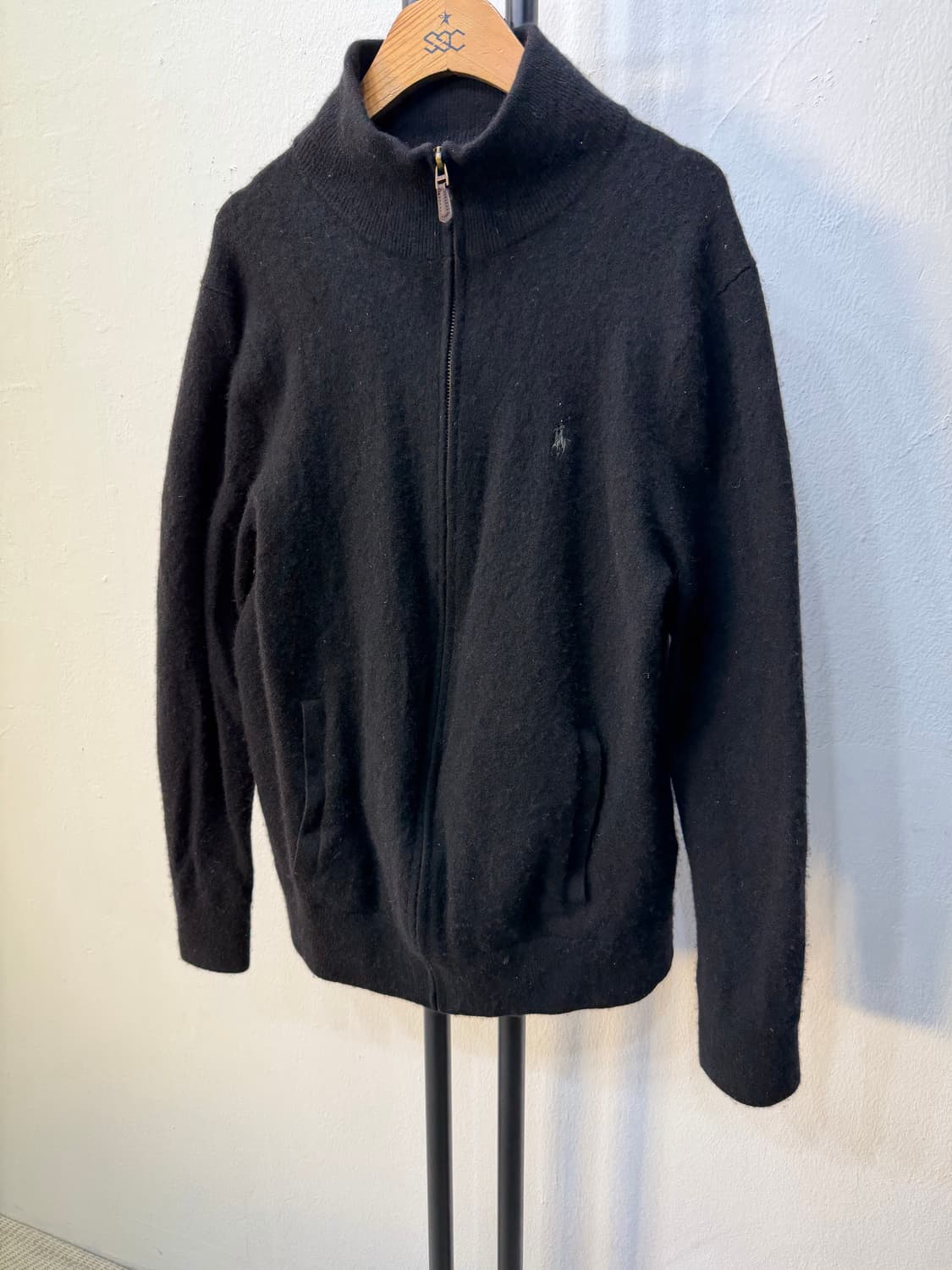 정품) 폴로랄프로렌 신형 여성 니트 집업 L  상품이미지3