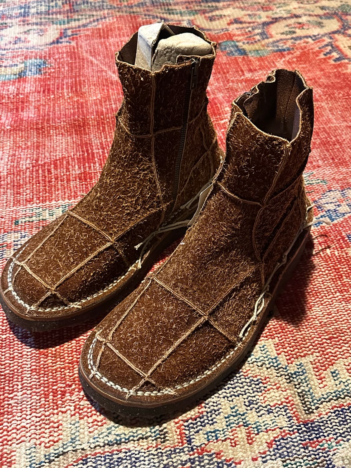 아크네 스튜디오 패치워크 스웨이드 부츠 44 상품이미지1