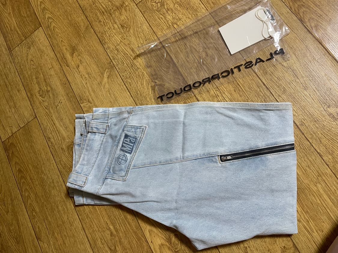 플라스틱프로덕트 지퍼 팬츠 M 상품이미지4