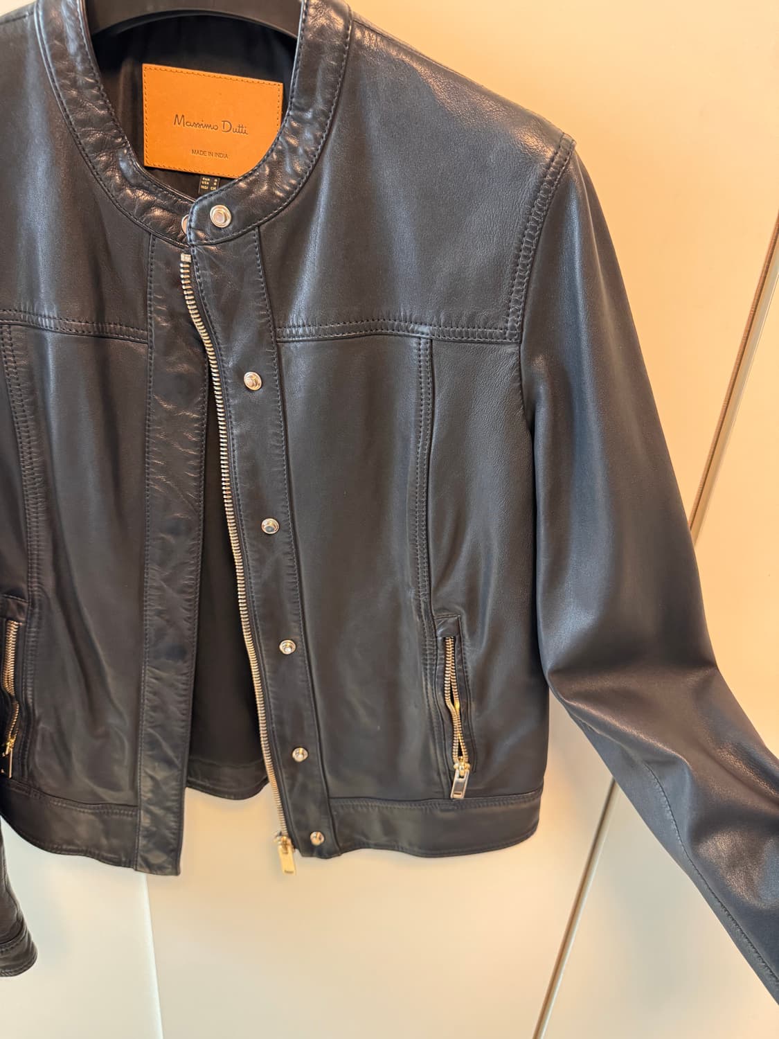 마시모두띠 Massimo dutti 가죽자켓 (s 사이즈) 상품이미지3