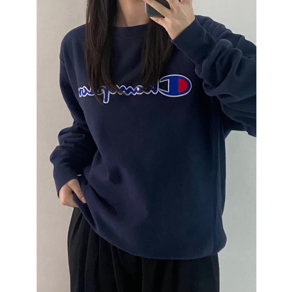 챔피온 리버스위브 맨투맨 상품이미지1