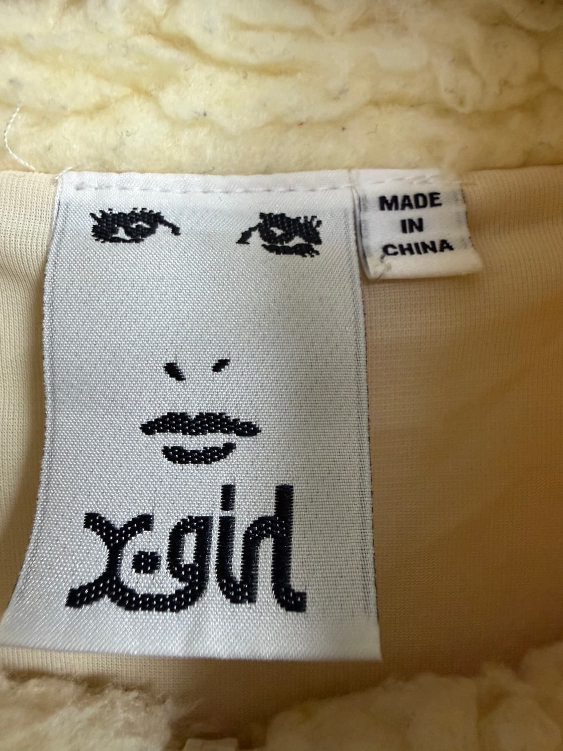 X-girl 엑스걸 후리스 집업 상품이미지3