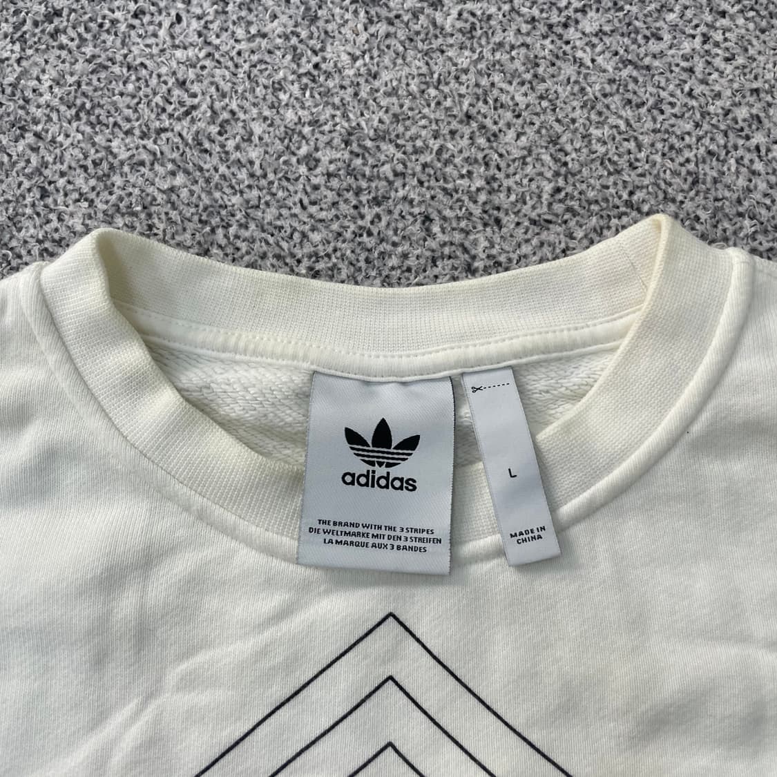 L 아디다스 트레포일 맨투맨 0303S1 상품이미지2