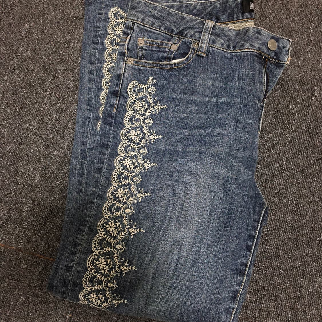 레이스 청바지 상품이미지2