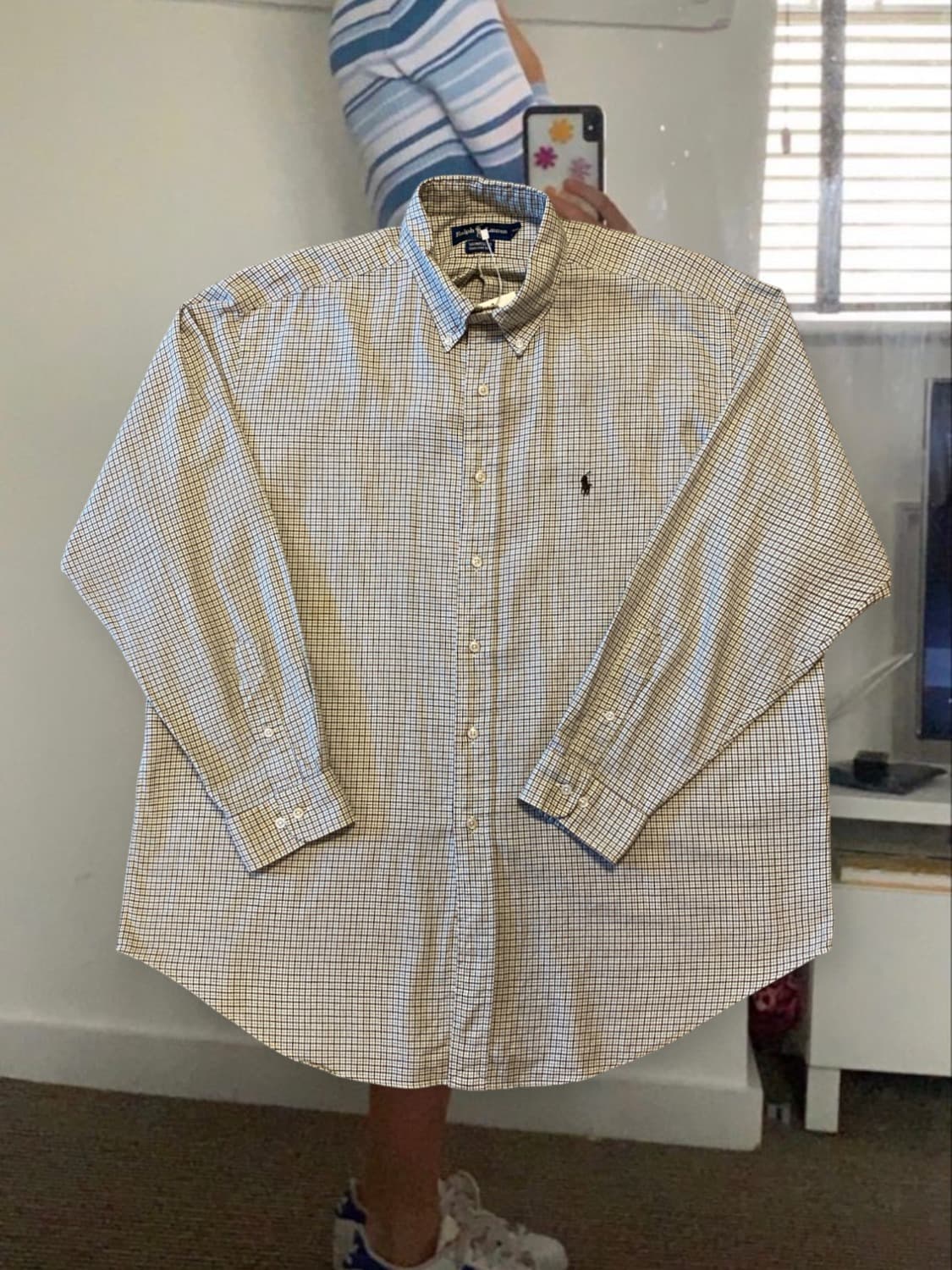 폴로랄프로렌 체크 셔츠 (Man 2XL) 상품이미지1