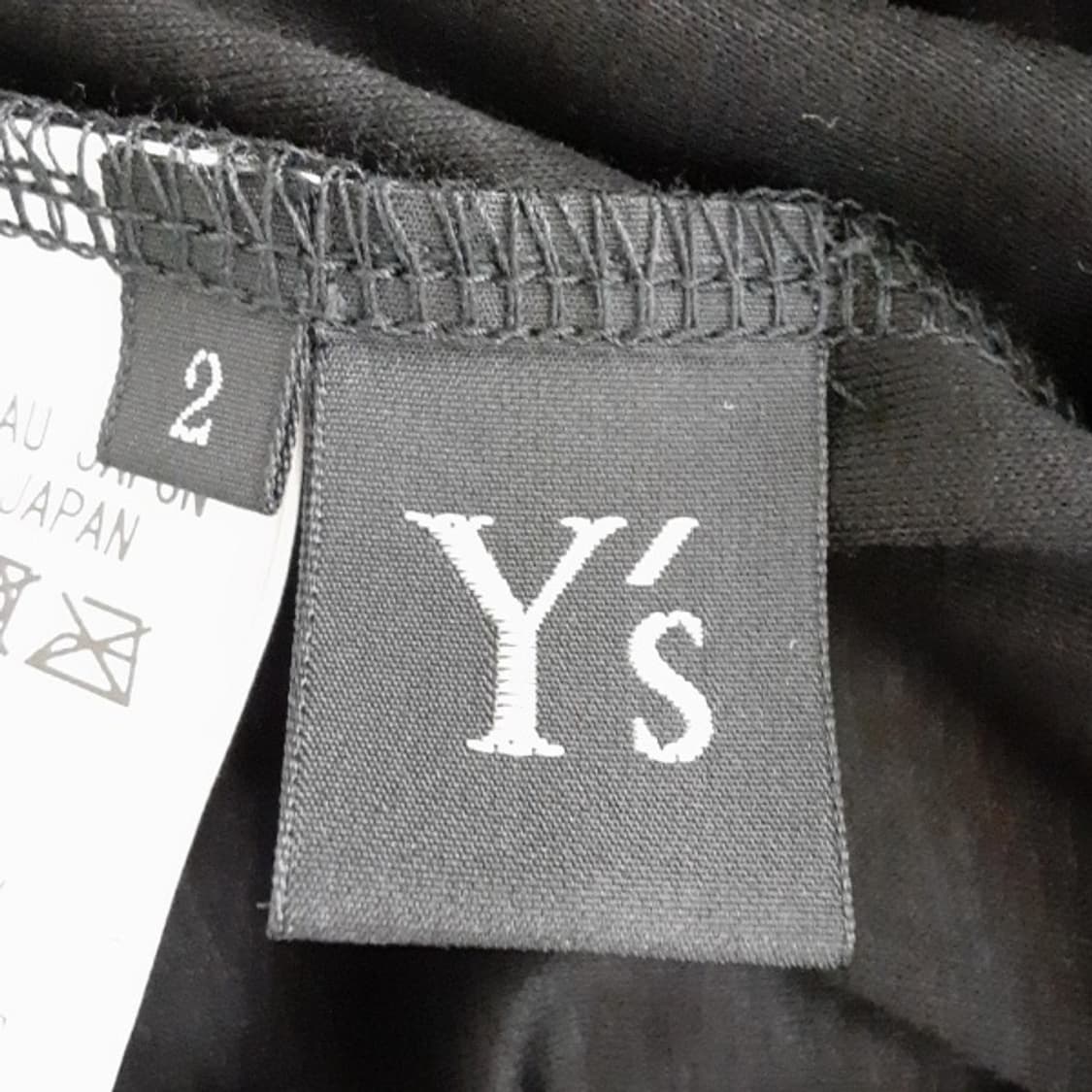 요지 야마모토 와이즈 레이디스 컷소우 프릴 티셔츠 상품이미지5