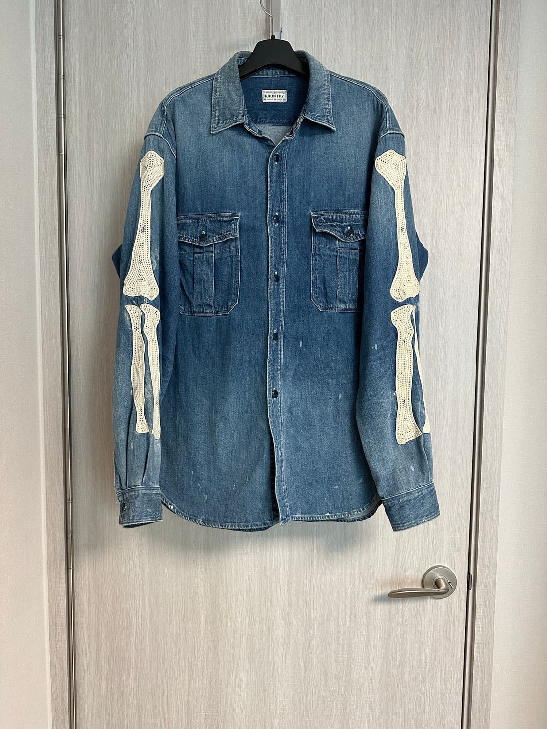 캐피탈 본 데님 셔츠 상품이미지1