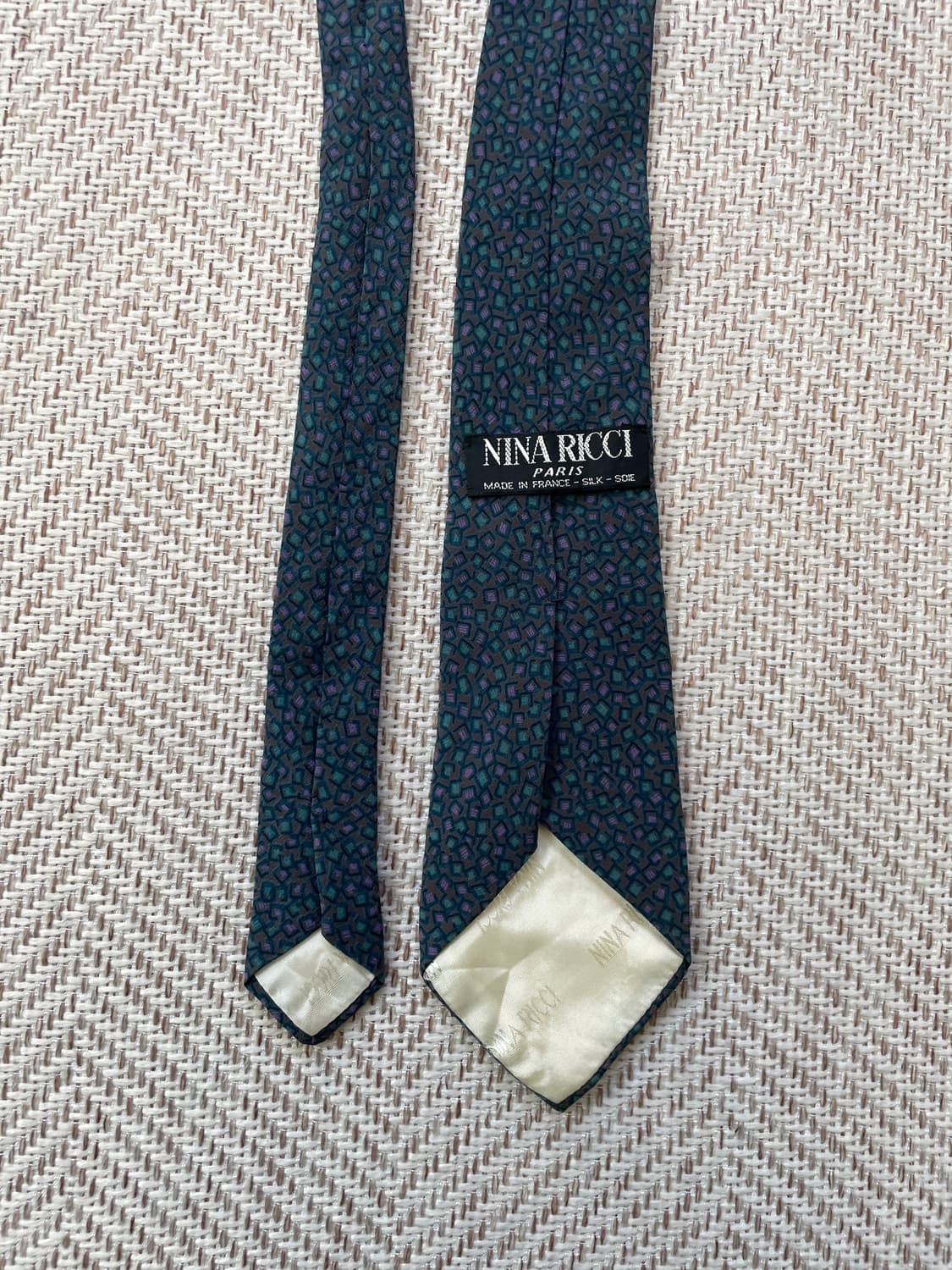 니나리치 페이즐리 넥타이  J03757 상품이미지3