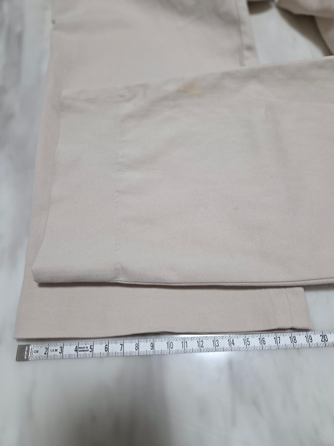 시스템옴므 베이지 면팬츠 상품이미지3