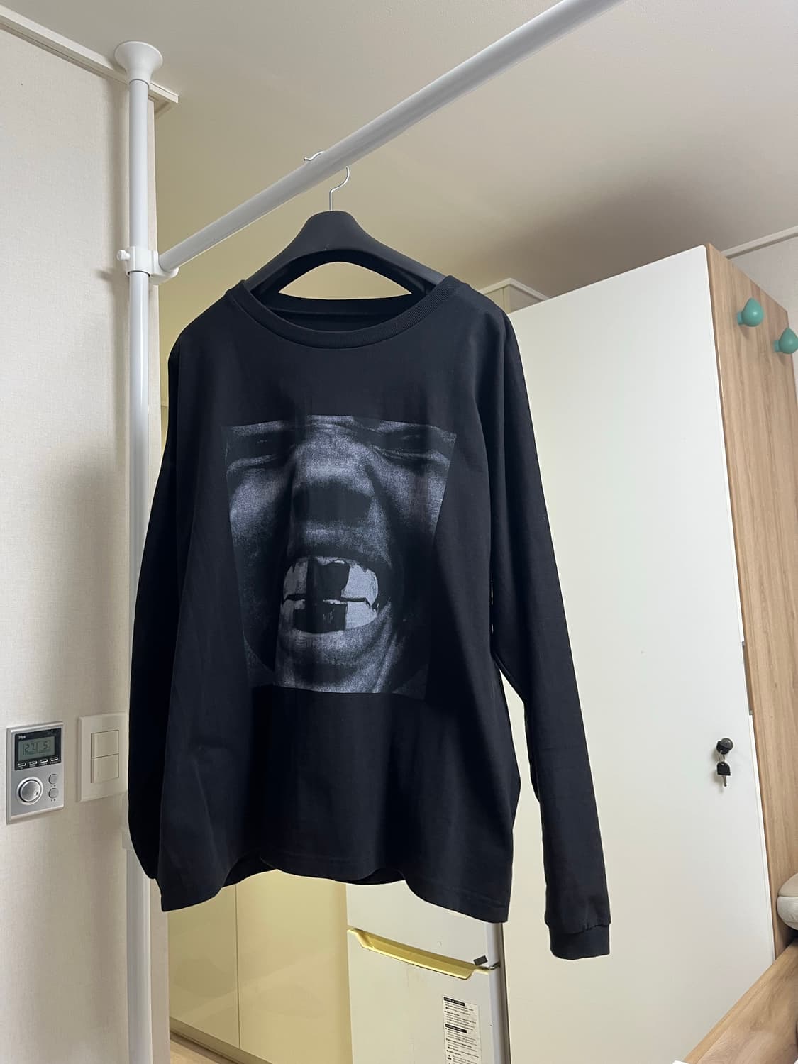 이지 불리 LS-01 롱슬리브 티셔츠 블랙 (2) 상품이미지2