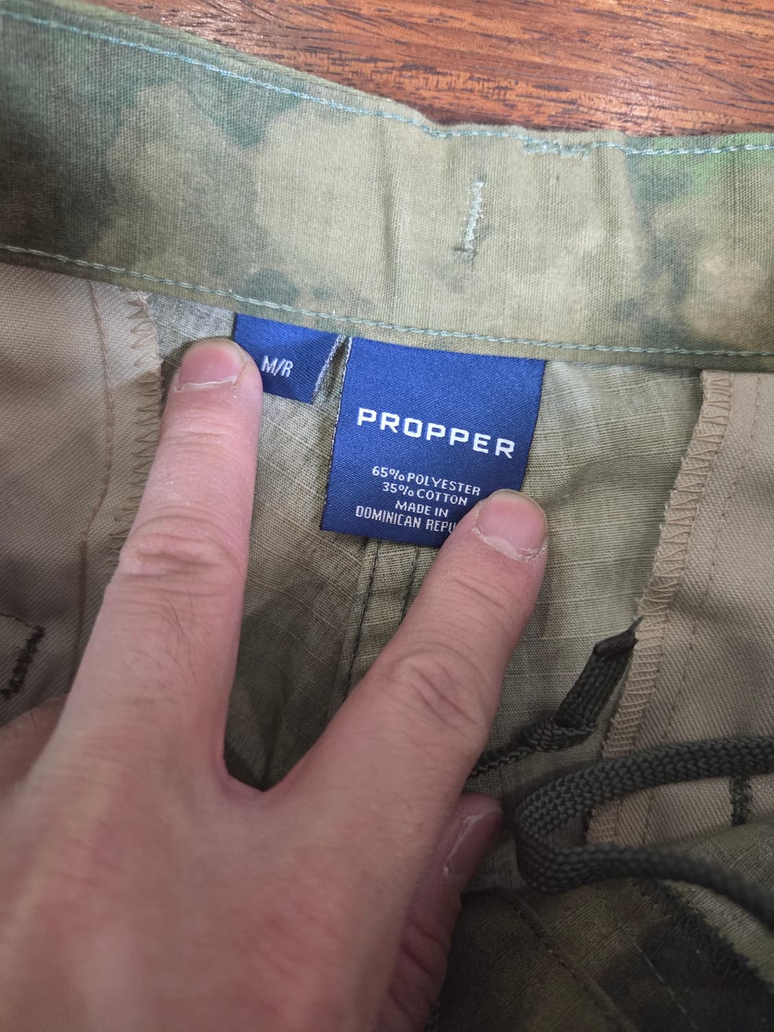 프로퍼 밀리터리 택티컬 멀티포켓 카모 카고팬츠 대략 33 상품이미지4