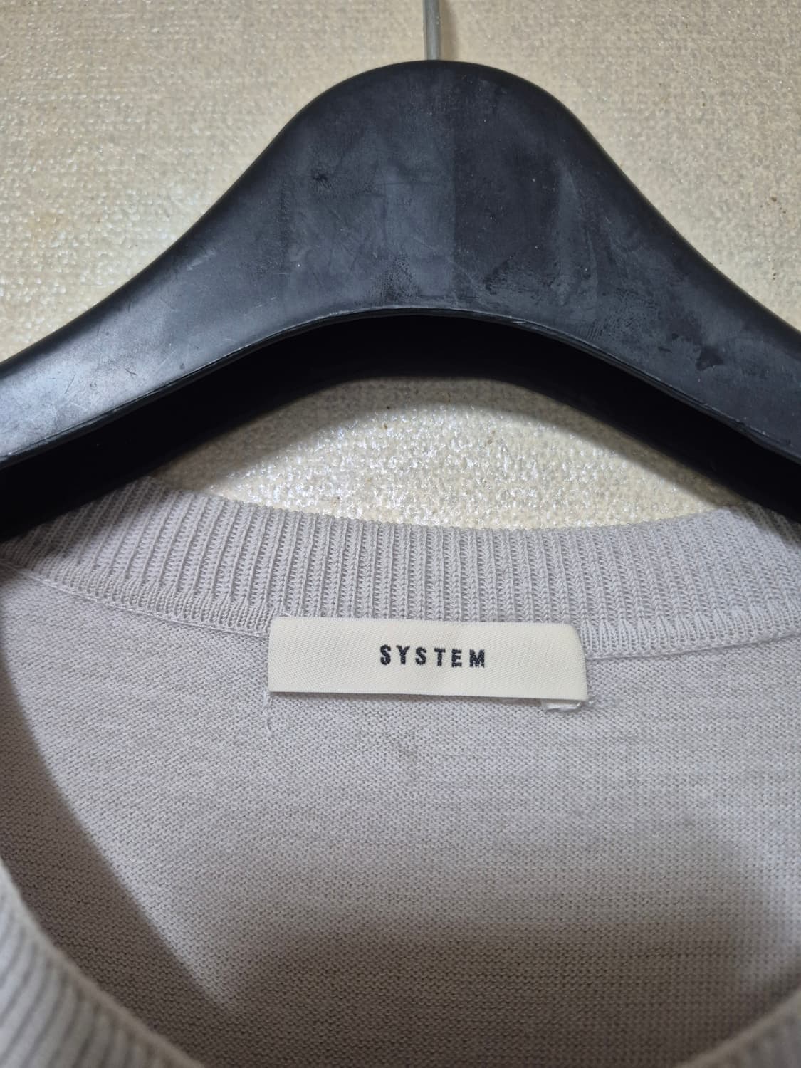 시스템 그래픽 자카드 니트 상품이미지6