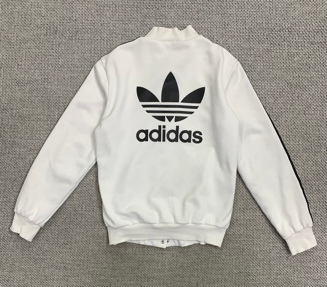 아디다스 삼선 화이트 붐버 자켓 90 상품이미지2