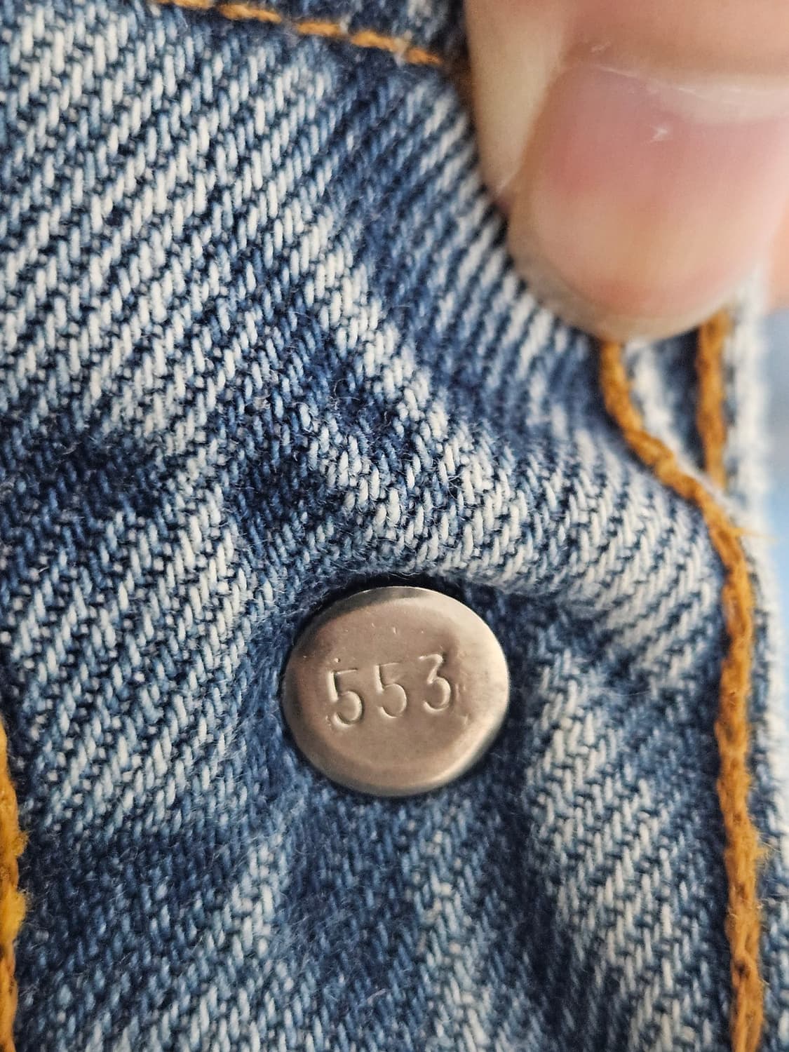 90s USA levi's 501 스트레이트 데님팬츠 30사이즈. 상품이미지6