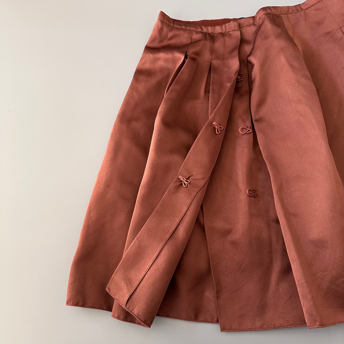 질샌더 jil sander navy 실크 미디스커트 상품이미지3