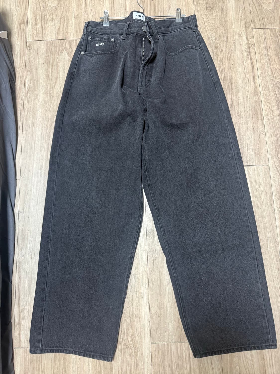 오베이 빅윅 배기데님팬츠 상품이미지1