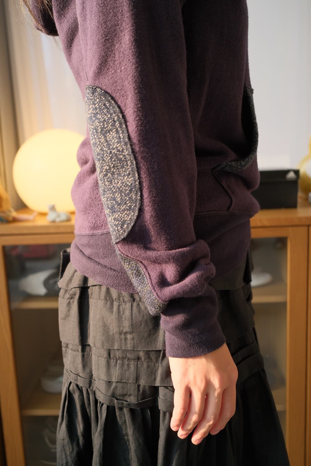 Elbow patch hoodie 상품이미지5