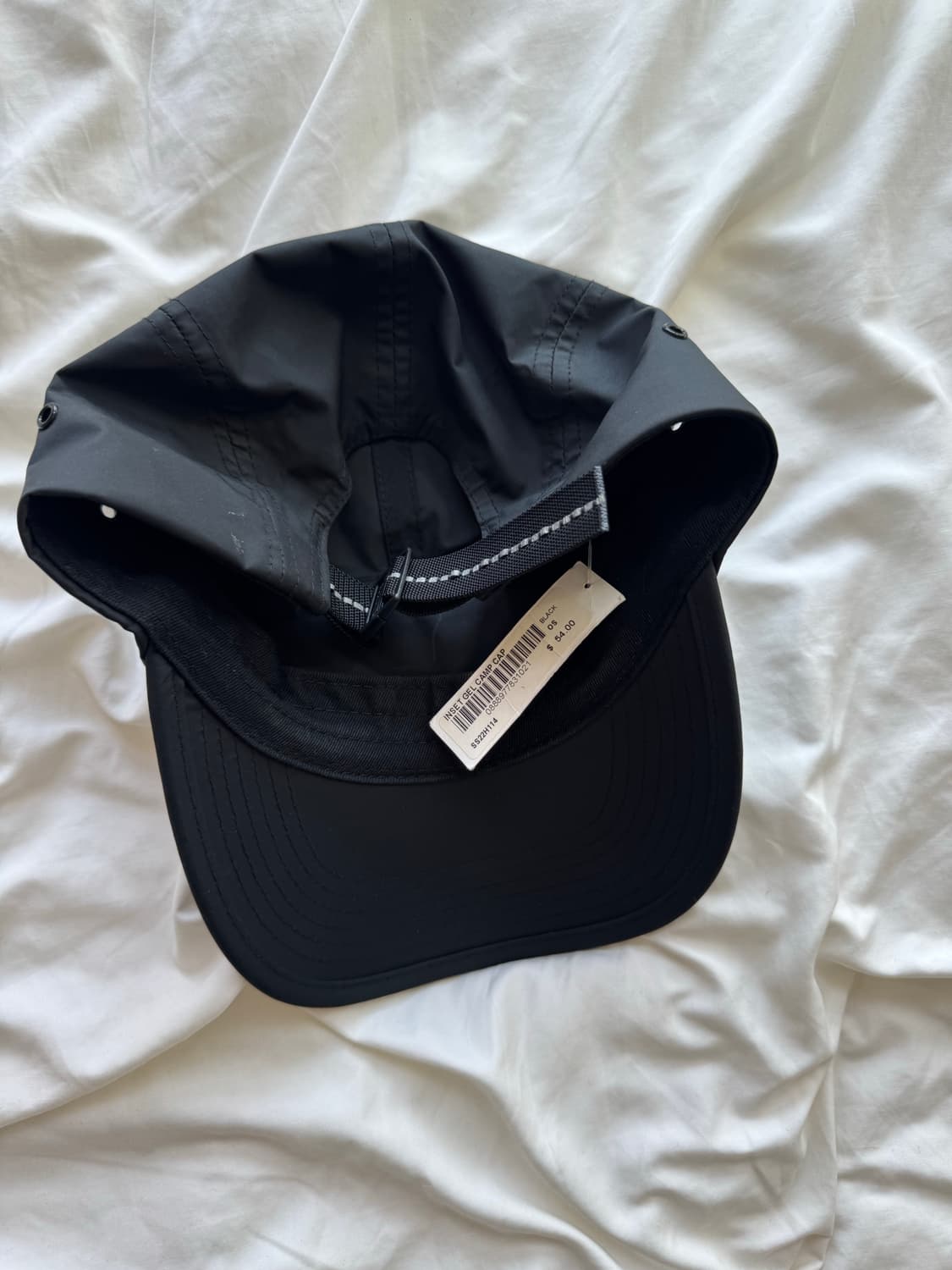 Supreme Inset Gel Camp Cap Black - 22SS 상품이미지3