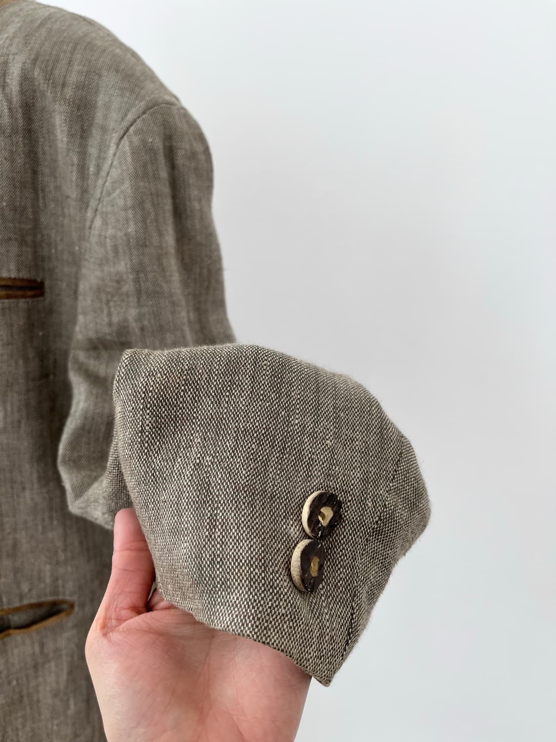 베이지벨트자켓 상품이미지3