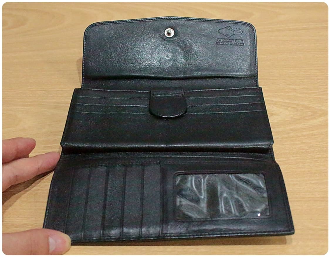 리얼 가오리 가죽 장지갑 상품이미지8