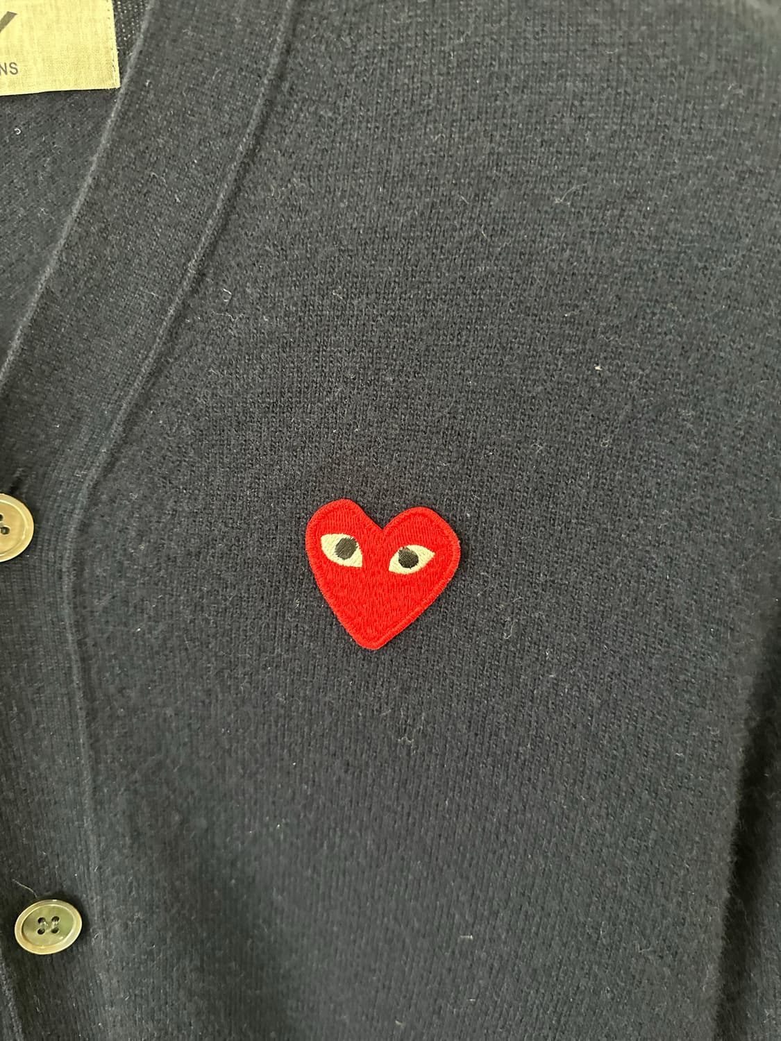 꼼데가르송 가디건 L(95-100) 상품이미지5