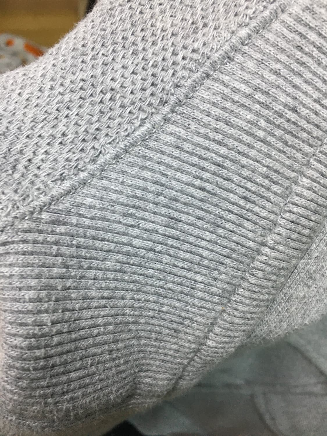 꼼데가르송 옴므 패치워크 코튼 크루넥 스웻 상품이미지6