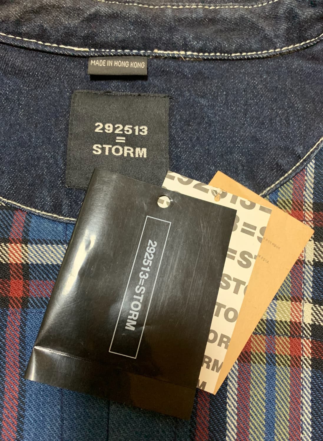 292513=STORM 90'S 더블 데님코트(M 사이즈) 상품이미지8