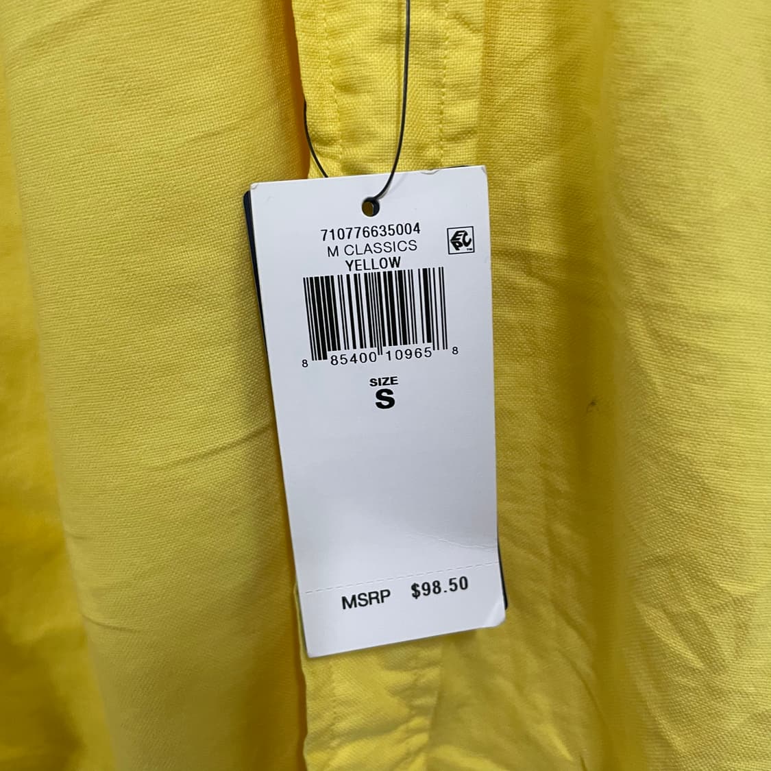 폴로랄프로렌 옐로우 셔츠 상품이미지4