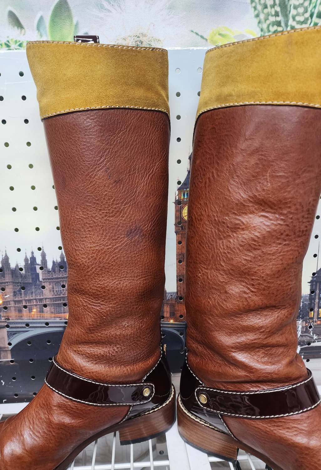 돌체앤가바나 여성 가죽 롱부츠 235~240 승마부츠 스타일 LB77 상품이미지5