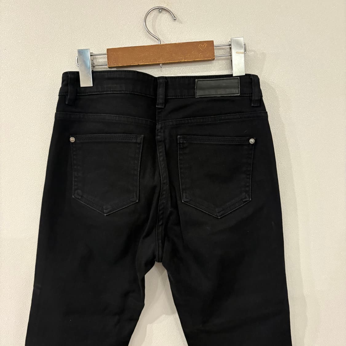 TIME 블랙 데님 팬츠 61-90 상품이미지5