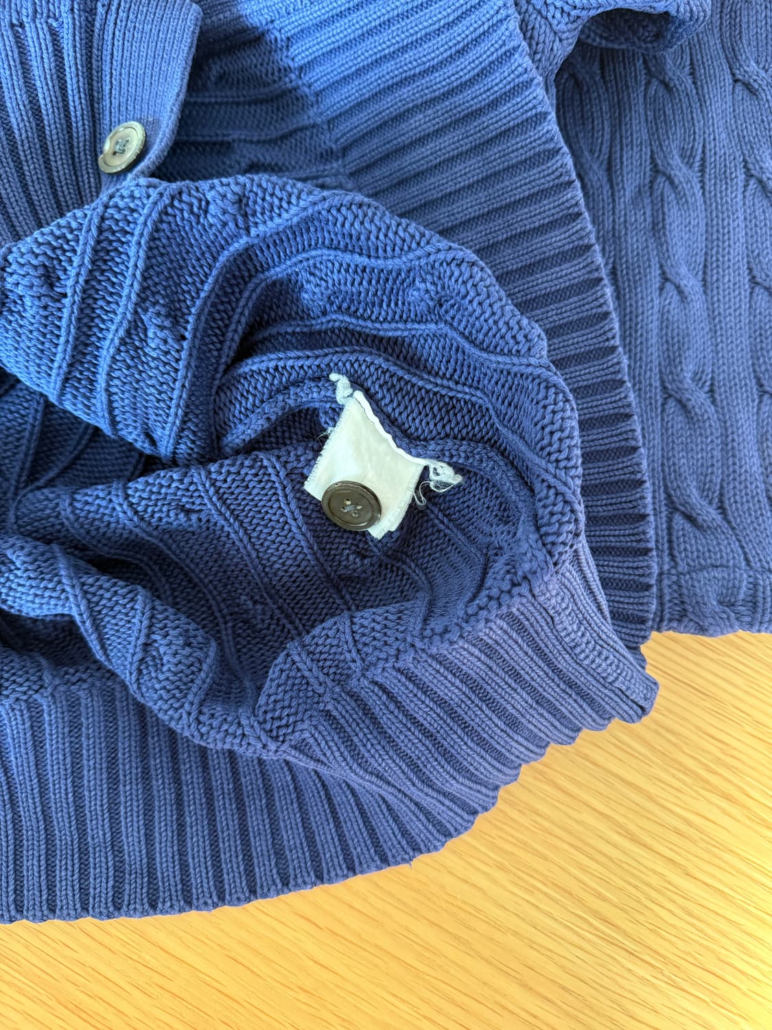 올드 폴로 랄프로렌(Polo Ralph Lauren) 코튼 꽈베기 가디건 상품이미지9