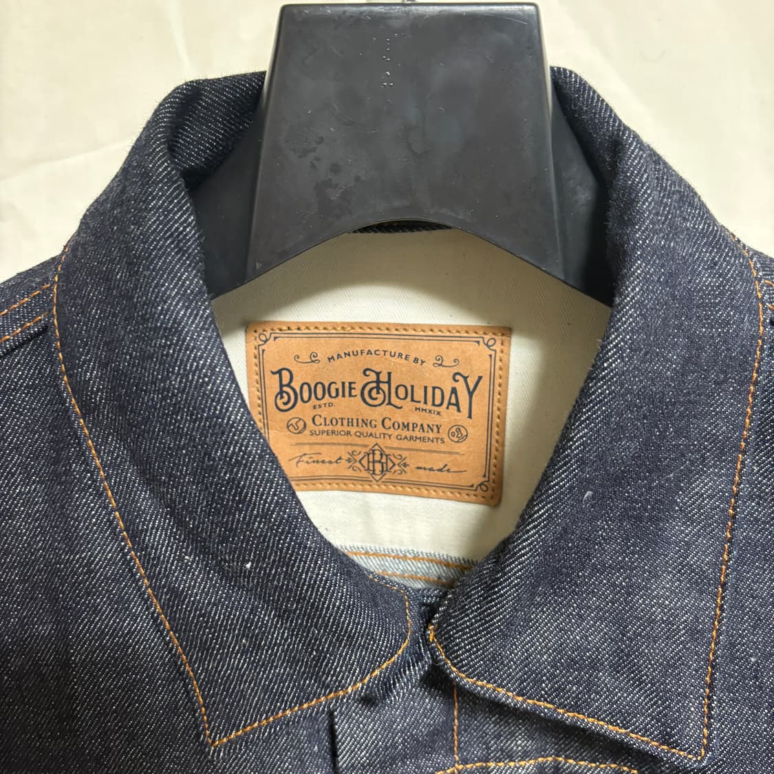 부기홀리데이 셀비지 데님 자켓 / L 상품이미지4