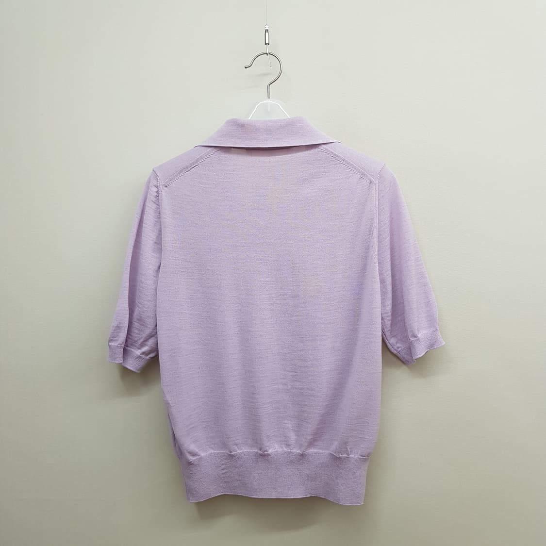 아떼(athe) 2021 카라 반팔 니트 S사이즈 상품이미지4