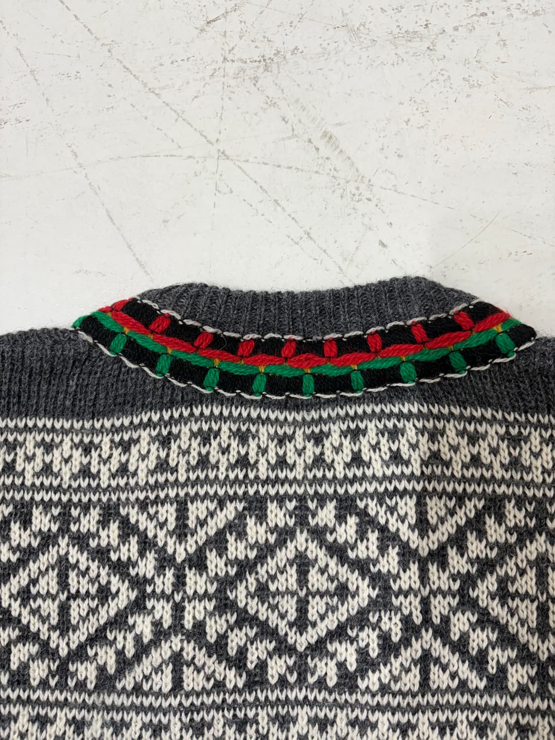 70-80‘s vtg Nordstrikk wool Sweater. 상품이미지8