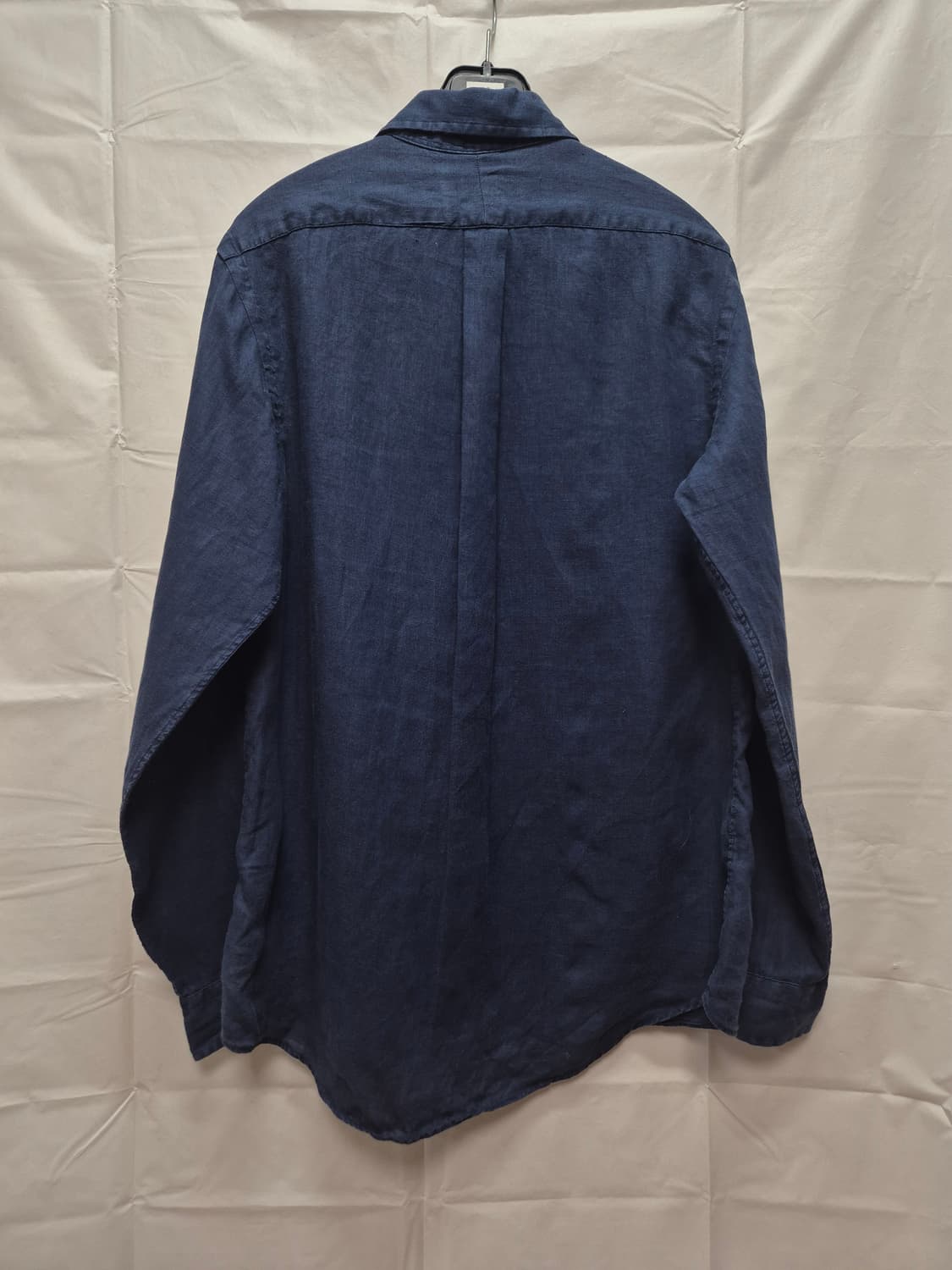 폴로 린넨 셔츠 네이비  상품이미지4