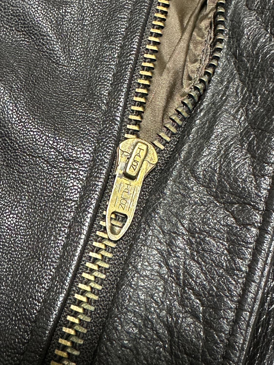 LL Bean 빈티지 A-2 자켓 goat skin 상품이미지7