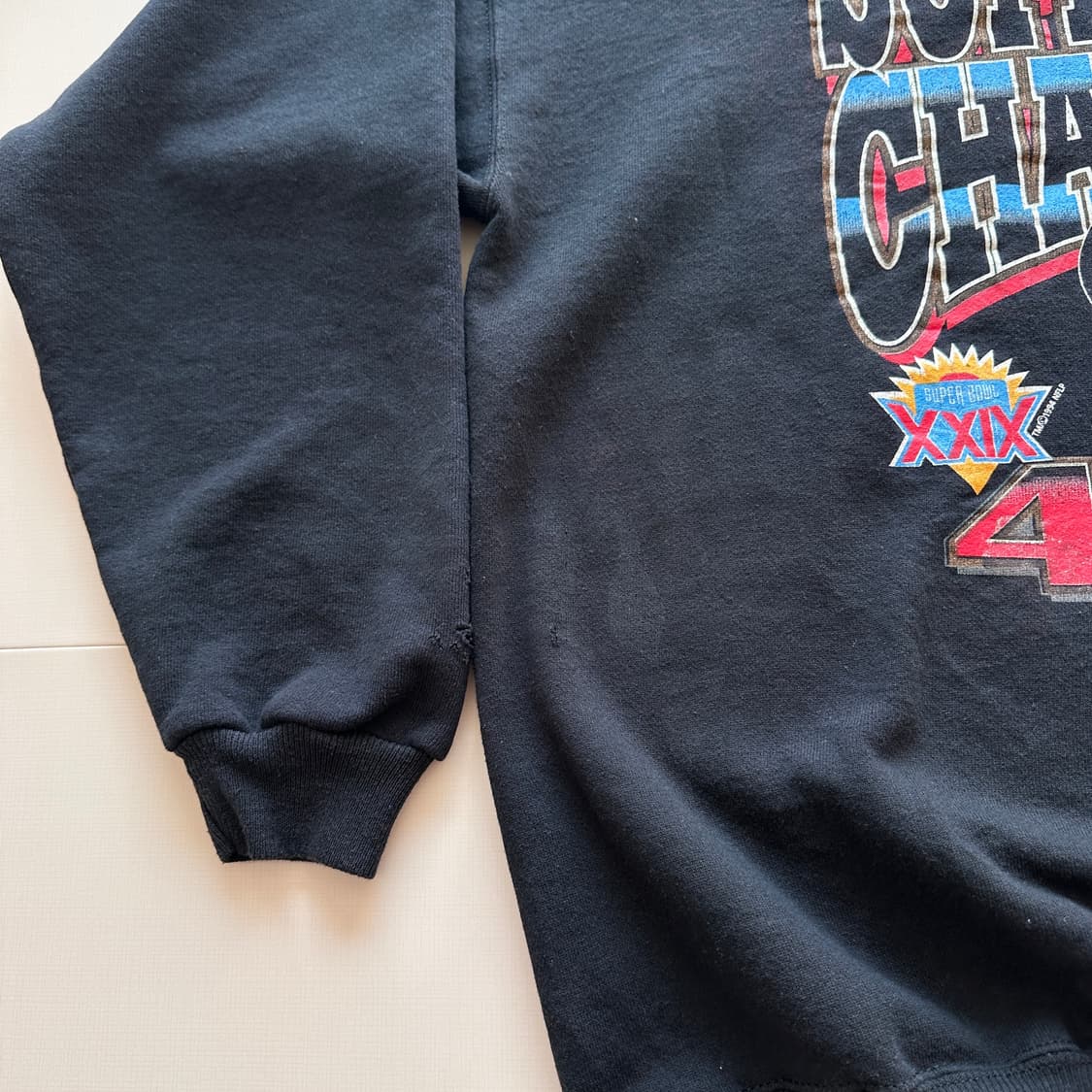 94년도 49ers 슈퍼볼 챔피언 맨투맨 (XL) MADE IN USA  상품이미지4