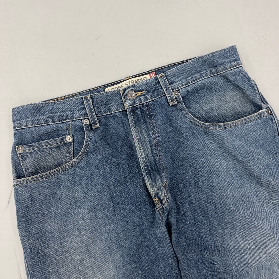 리바이스 00s 569 워싱 데님팬츠 상품이미지4