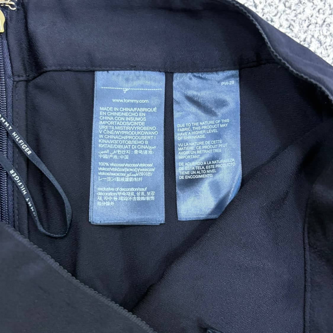 34 타미힐피거 A라인 미디 스커트 0427J 상품이미지4