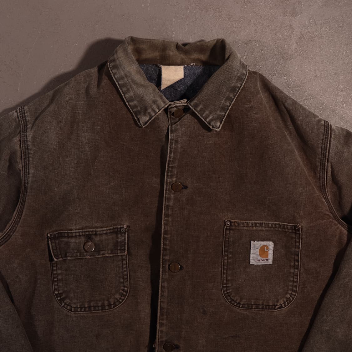 90s 칼하트 USA C01 초어 번 자켓 상품이미지2