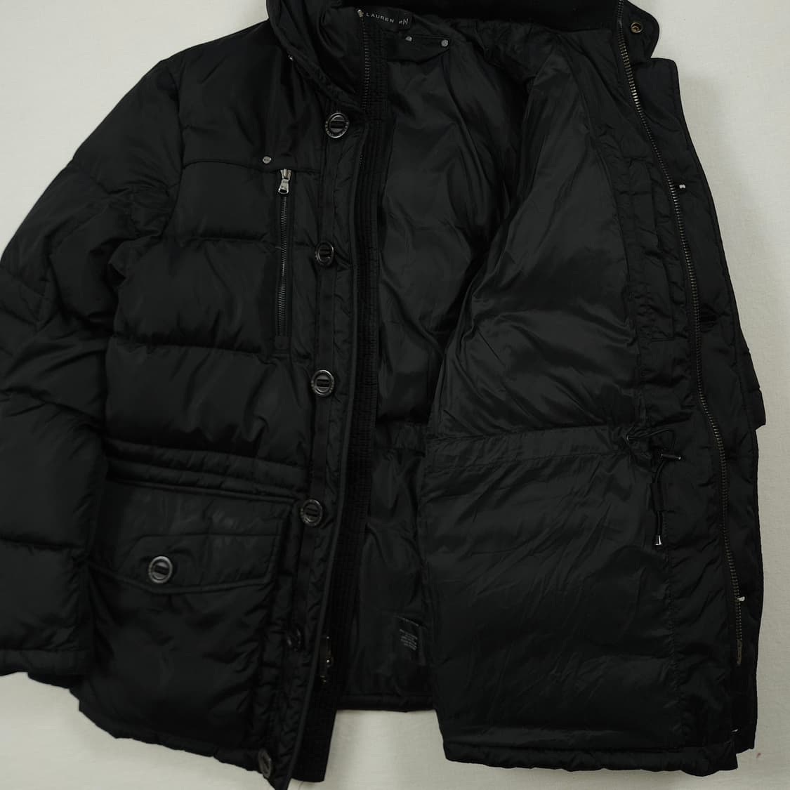 M(95)랄프로렌 블랙 헌팅 다운자켓 상품이미지6