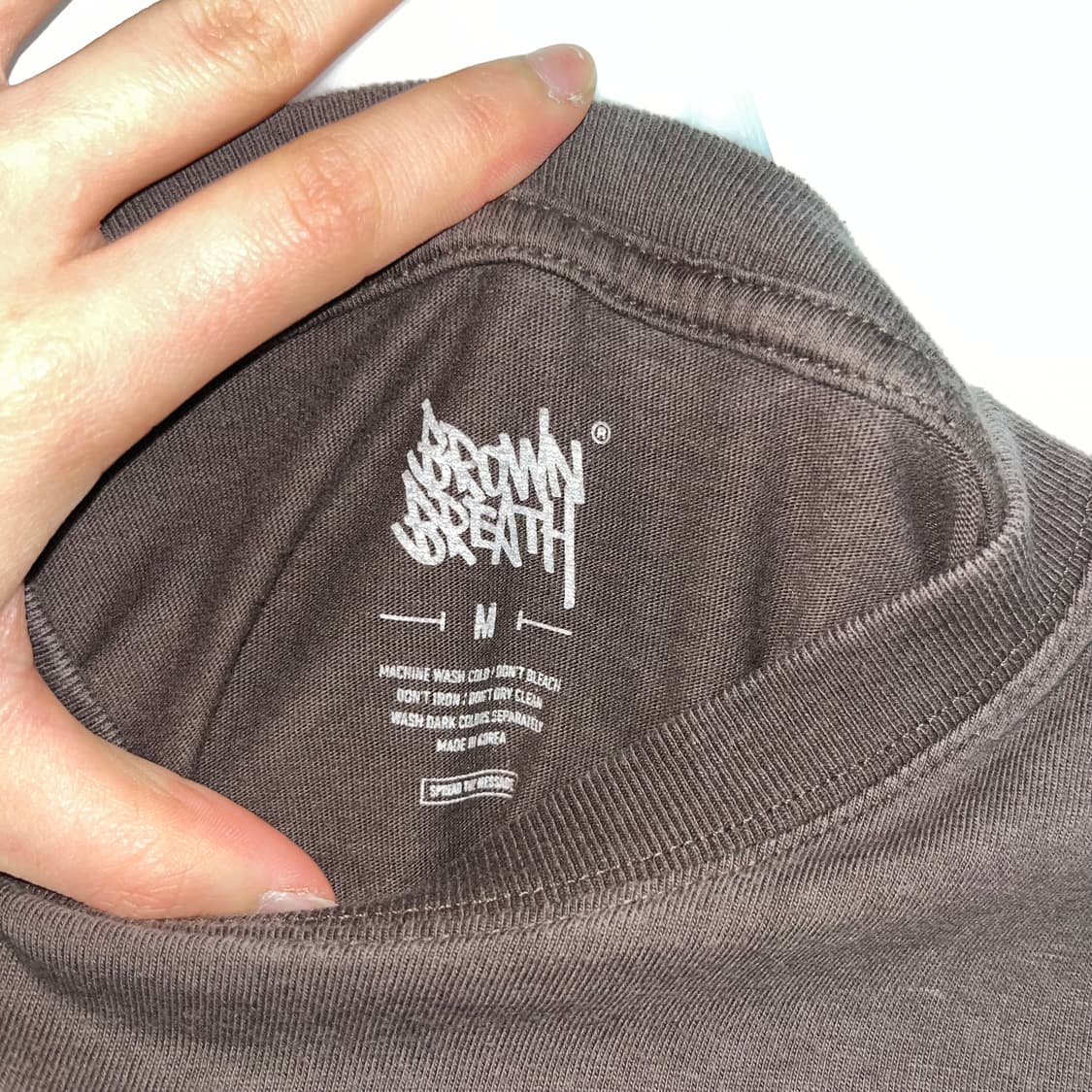 Brown Breath brown t-shirt 상품이미지6