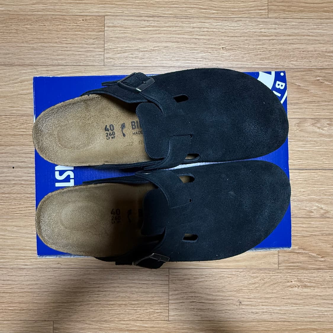 버켄스탁 260 내로우 블랙 상품이미지2