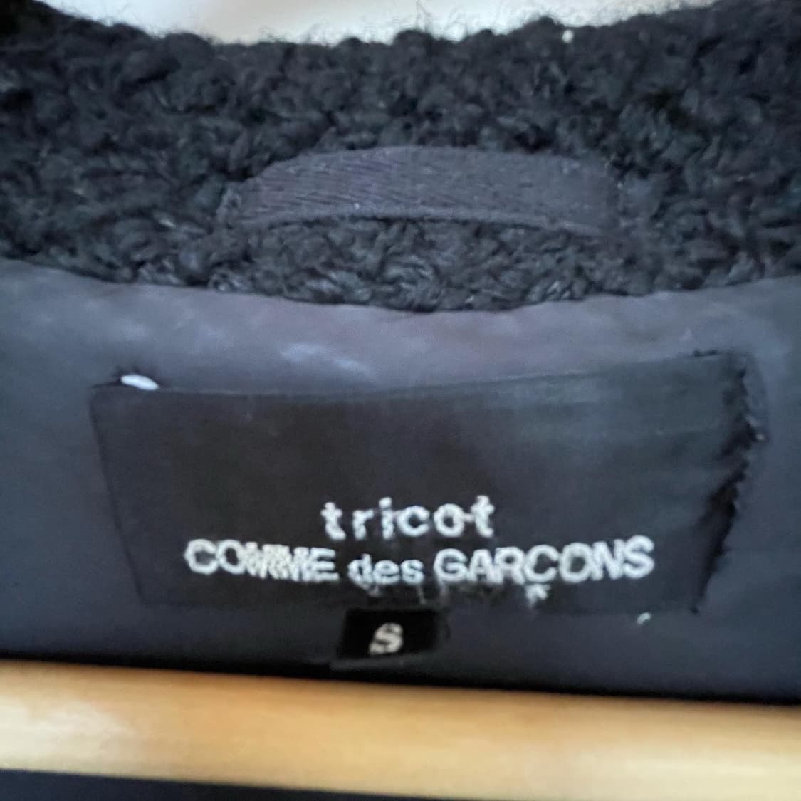 꼼데트리콧 코트 상품이미지2